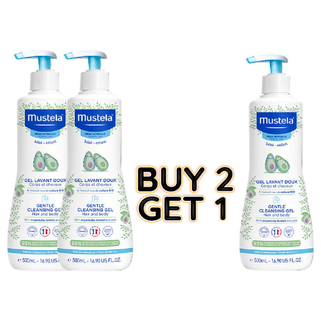 Mustela Gel Lavant 500ml Buy 2 Get 1 For Free