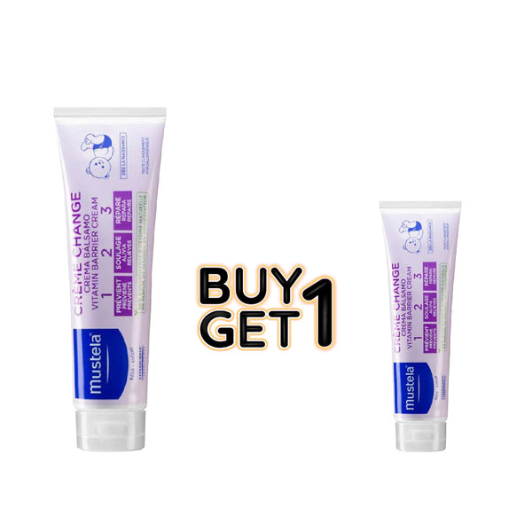 Mustela Creme Change 100ml Buy 1 Get 1 Mustela Creme Change-50ml-For-Free