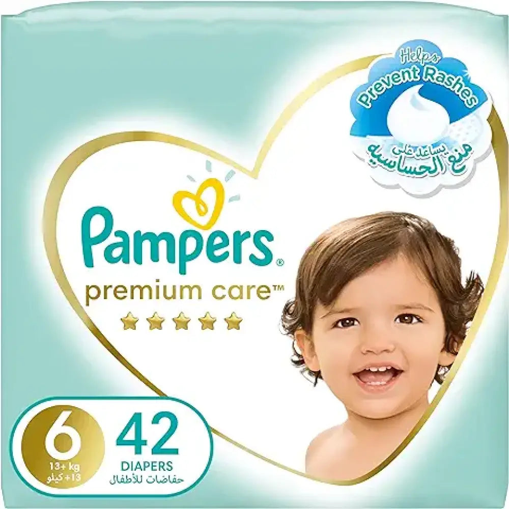 Pampers Premium 6 (13+kg) 42 Diapers