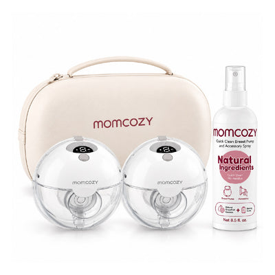 Momcozy Bundle M5 Double + Clean Spray