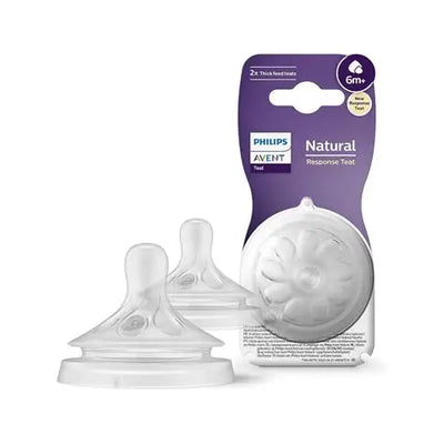 Avent Disposable Silicone Teats Natural Response