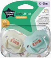 Tommee Tippee Anytime Soothers 0-6mn - Familialist