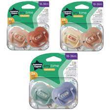 Tommee Tippee Anytime Soothers 2x 18-36mn