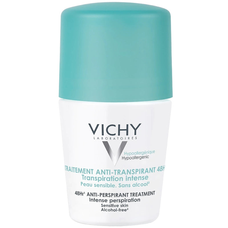 Vichy Deodorant Dermo-Tolerance Roll On 48hr Intensive Green 50ml