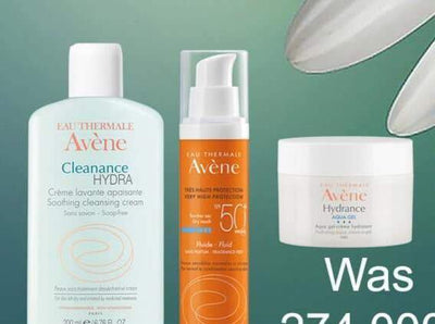 Avene Bundle Combination Skin Routine