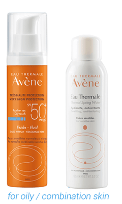 Avene Bundle Sun Care With Spring Water Spray