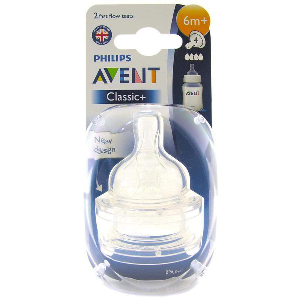 Avent Disposable Silicone Teats Classic