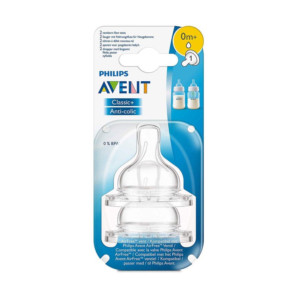 Avent Disposable Silicone Teats Classic