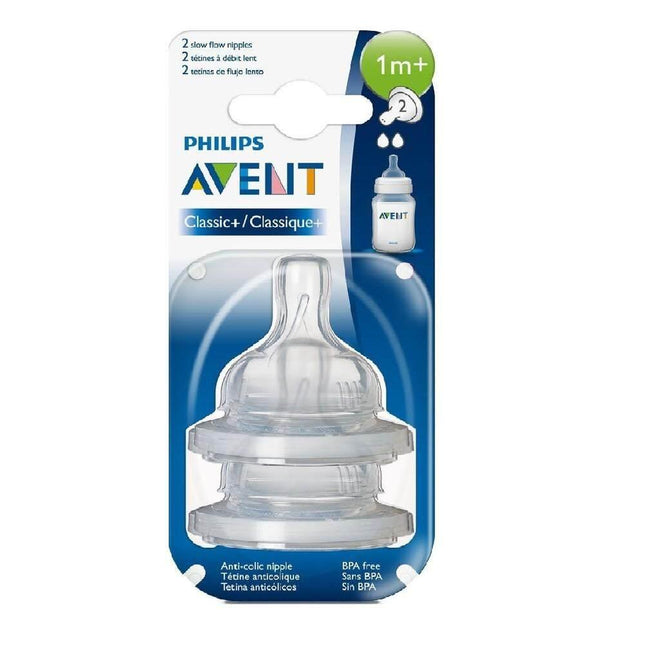 Avent Disposable Silicone Teats Classic