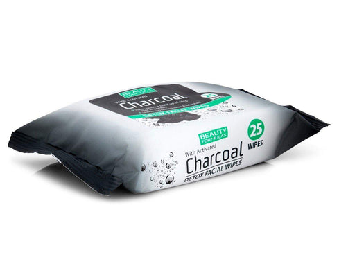 Beauty Formulas Charcoal Detox Facial Wipes