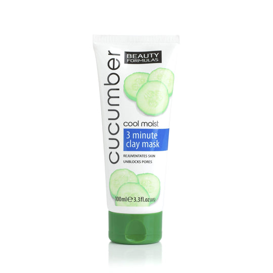 Beauty Formulas Cucumber 3 Minutes Clay Mask