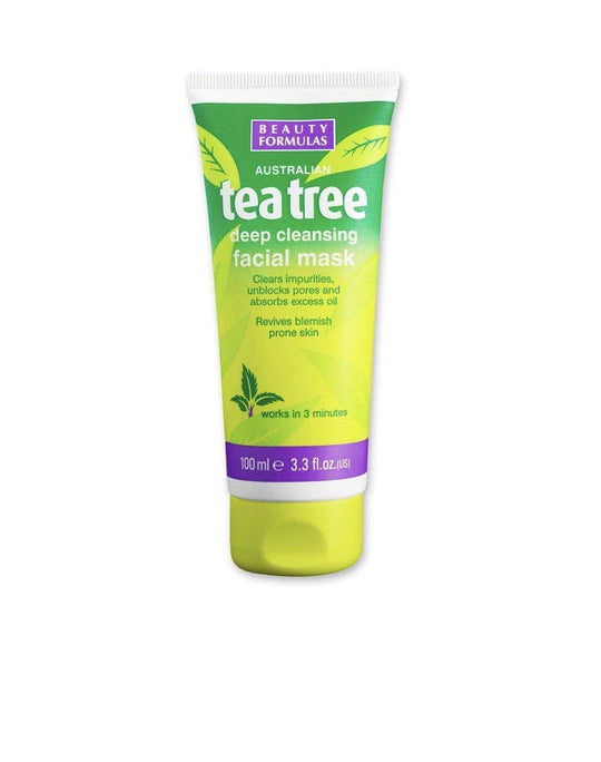 Beauty Formulas Tea Tree Facial Mask Tube