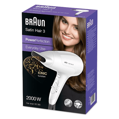 Braun Power Perfection Hair Dryer Hd380