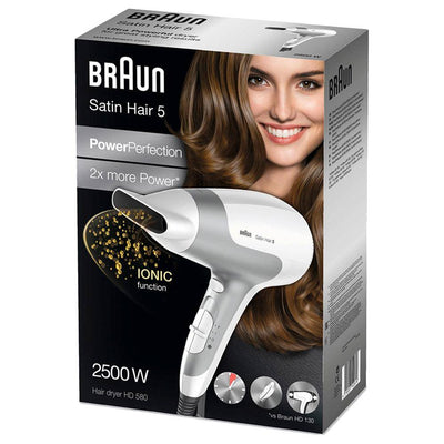 Braun Power Perfection Hair Dryer Hd580
