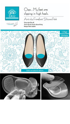 Deez Anti-Slip Forefoot Silicone Pads