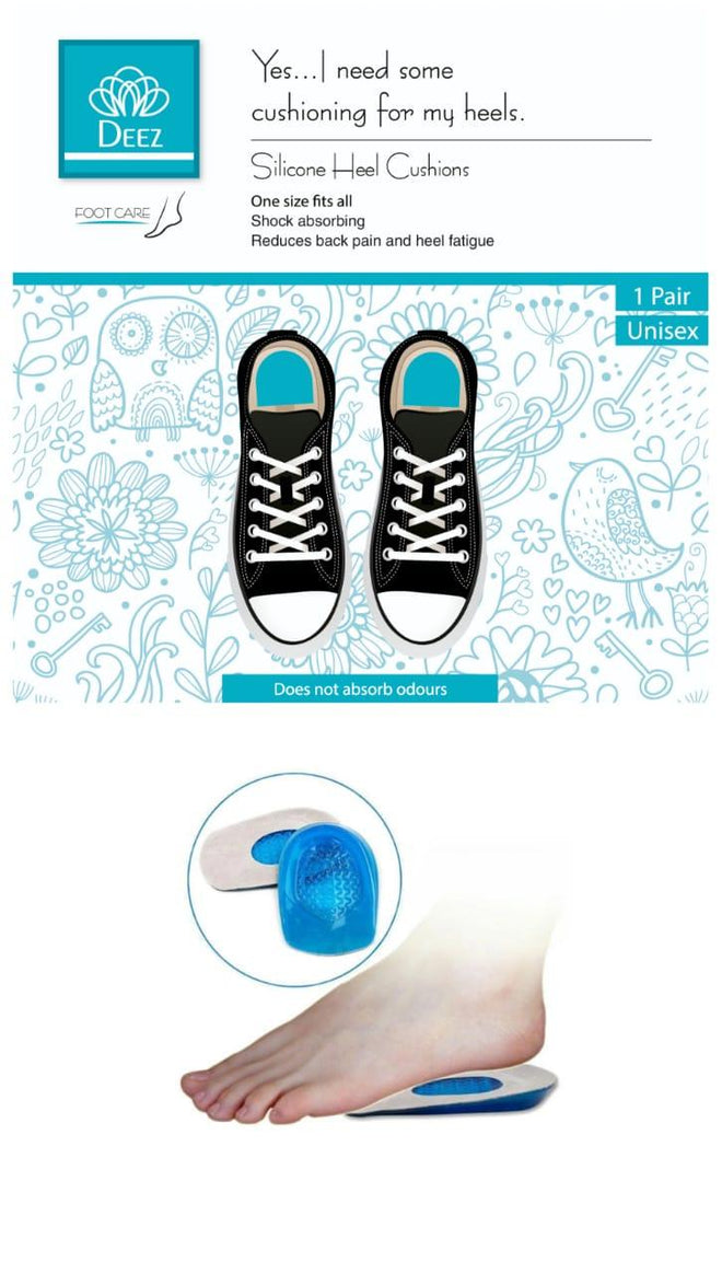 Deez Silicone Heel Cushions