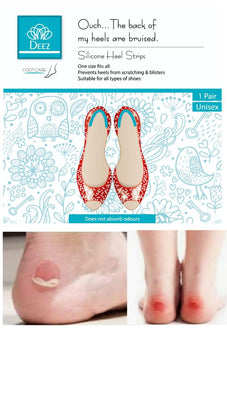 Deez Silicone Heel Strips
