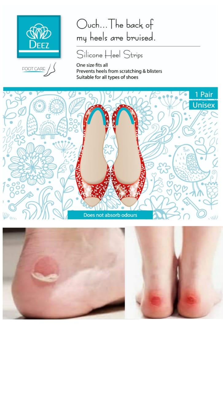 Deez Silicone Heel Strips