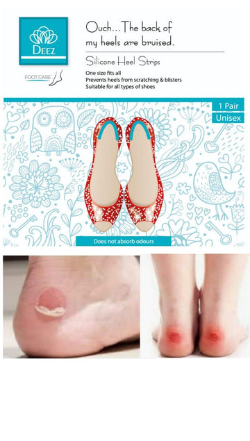 Deez Silicone Heel Strips