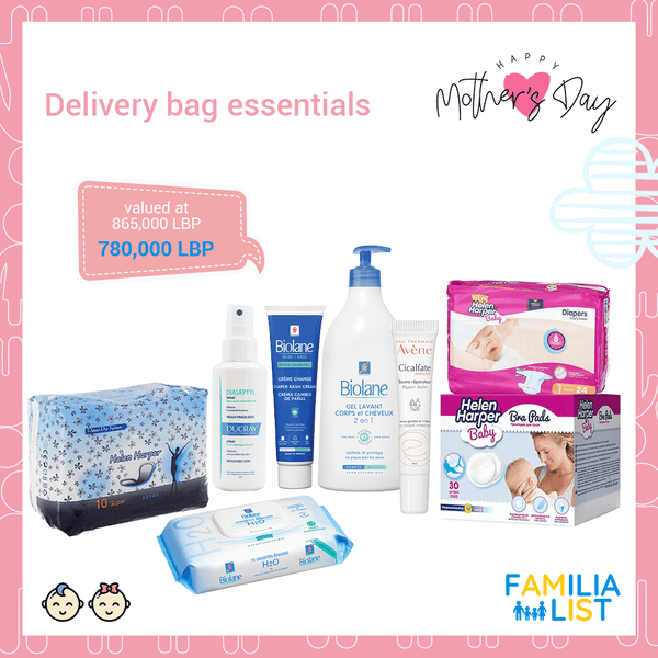 Delivery bag essentials - Mother's Day