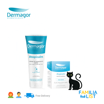 Dermagor Nourishing Cream & Surgras Soap Bundle