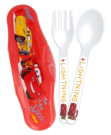 Disney Toddler 2 Pcs Pp Cutlery Travel Set