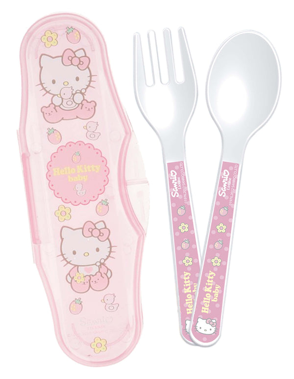 Disney Toddler 2 Pcs Pp Cutlery Travel Set