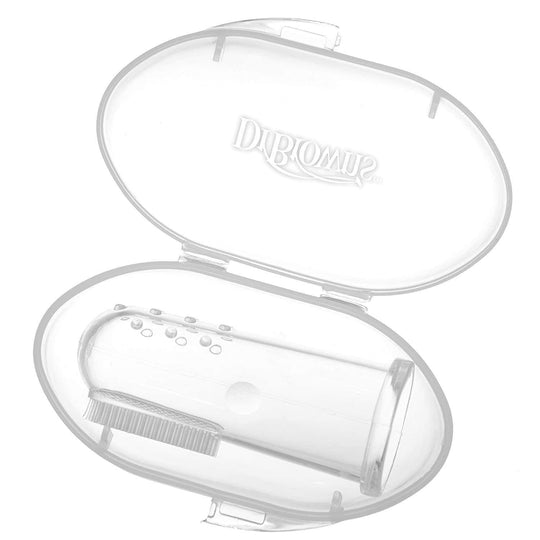 Dr Brown's Silicon Finger Toothbrush + Storage Case