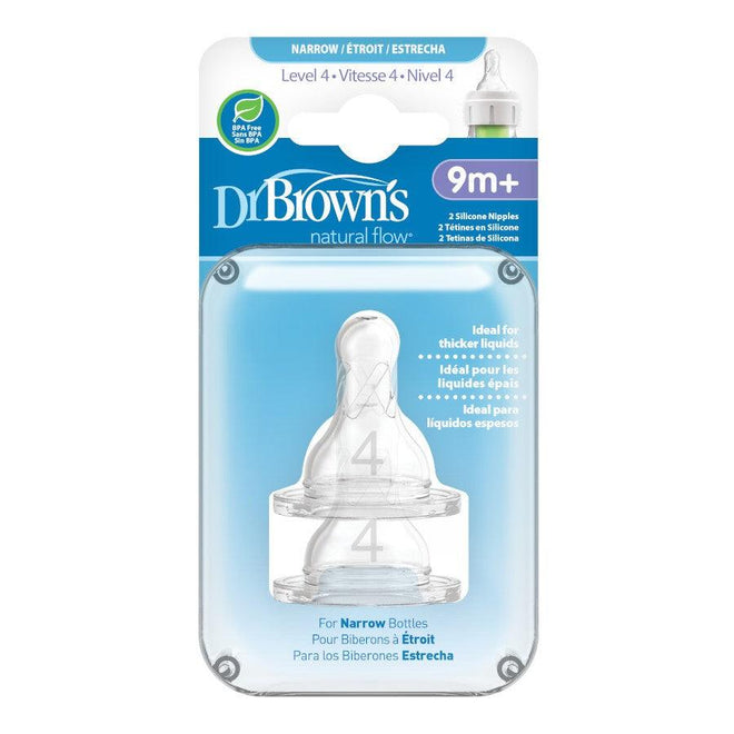 Dr Brown's Silicone Nipple Narrow