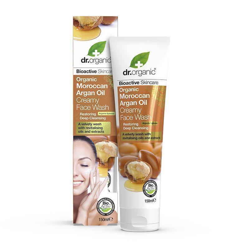 Dr Organic Argan Oil Face Wash