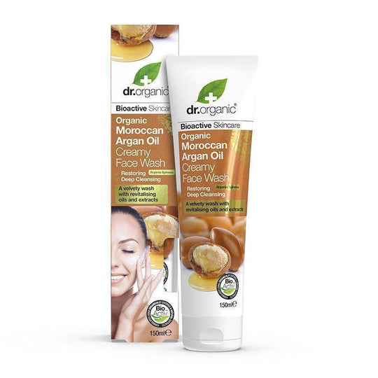 Dr Organic Argan Oil Face Wash