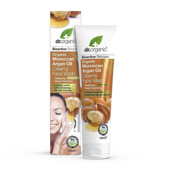 Dr Organic Argan Oil Face Wash