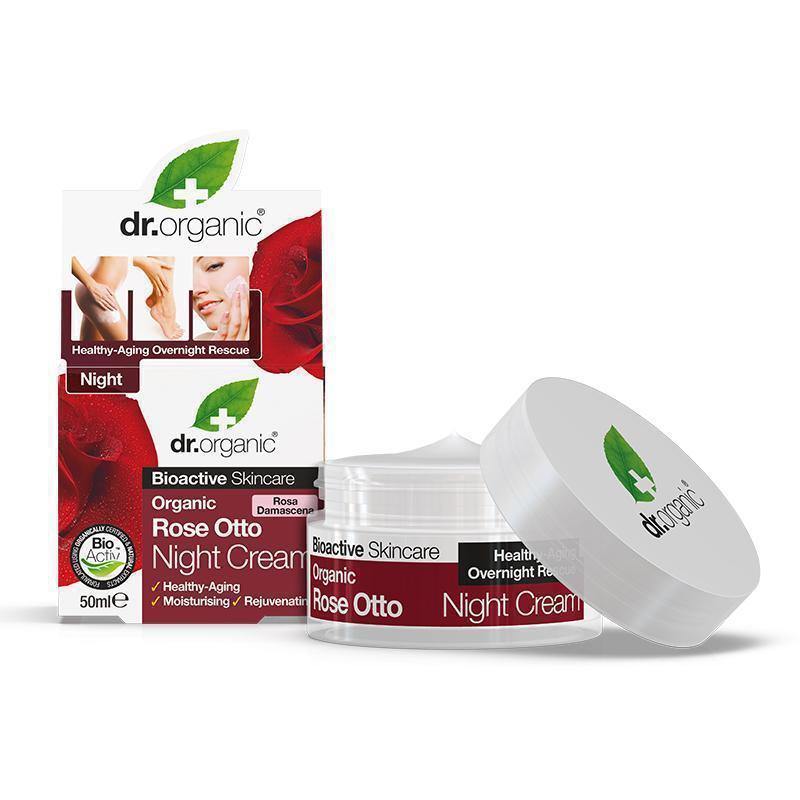 Dr Organic Rose Otto Night Cream