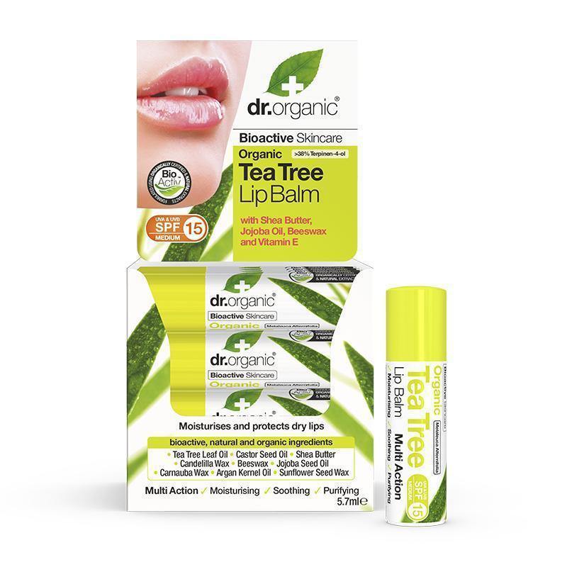 Dr Organic Tea Tree Lipbalm