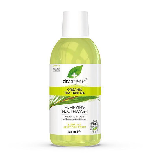 Dr Organic Tea Tree Mouthwash