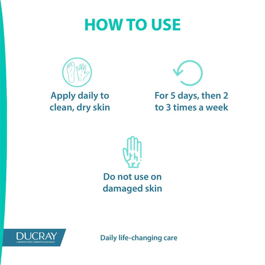 Ducray Hidrosis Control Antiperspirant Cream - Hands And Feet