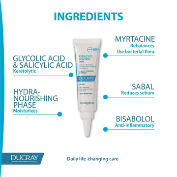 Ducray Keracnyl Control Cream