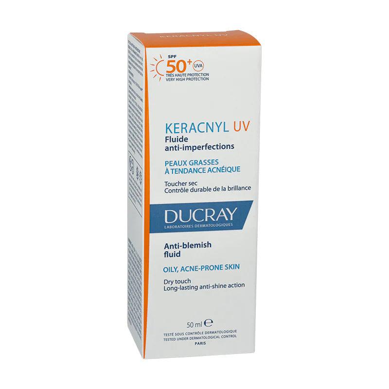 Ducray Keracnyl Sunscreen Anti-blemish Fluid Spf 50+