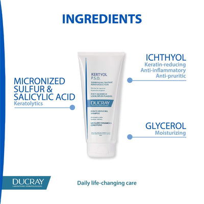 Ducray Kertyol P.S.O. Kerato-Reducing Shampoo