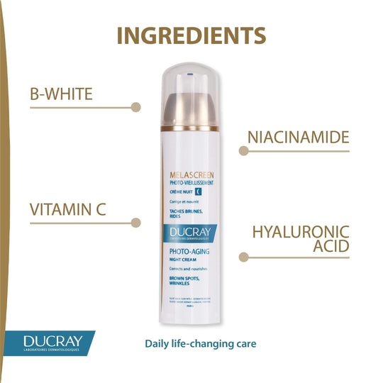 Ducray Melascreen Photo-Aging Night Cream