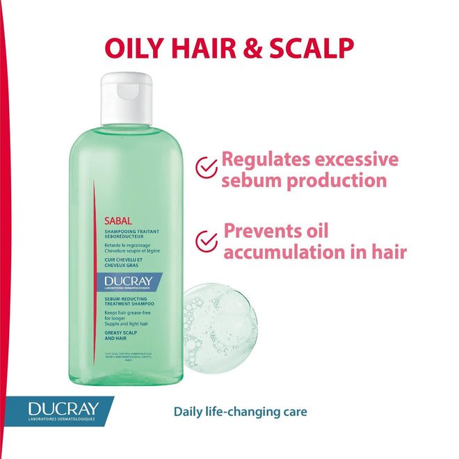 Ducray Sabal Seboreducing Treatment Shampoo