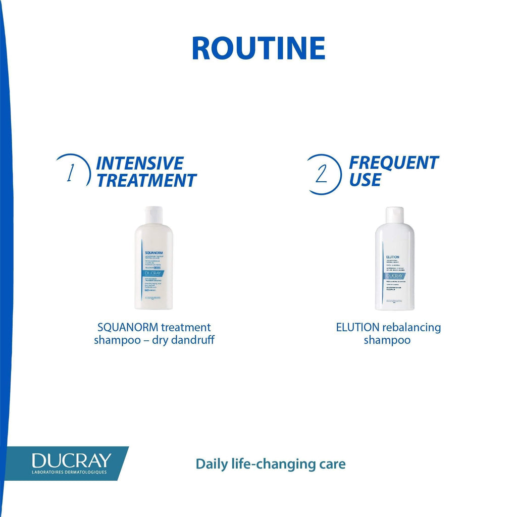 Ducray Squanorm Anti-Dandruff Treatment Shampoo - Dry Dandruff
