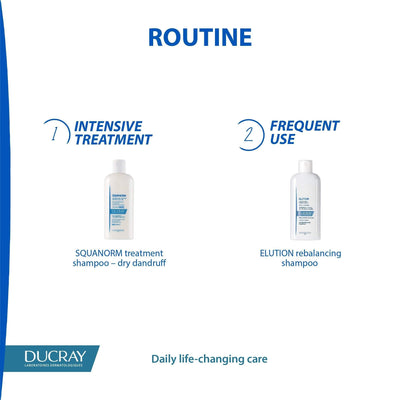Ducray Squanorm Anti-Dandruff Treatment Shampoo - Dry Dandruff