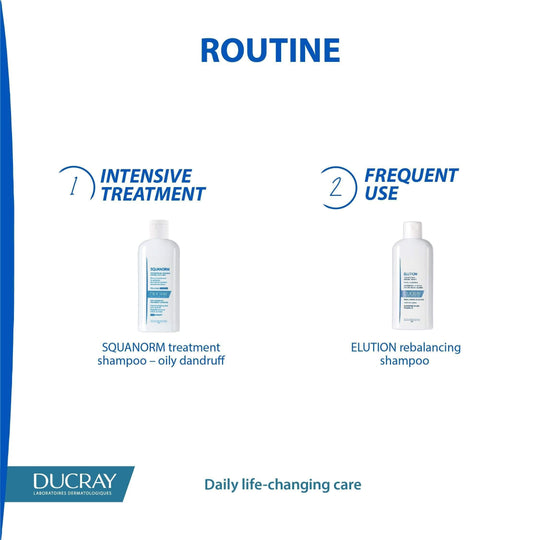 Ducray Squanorm Anti-Dandruff Treatment Shampoo - Oily Dandruff