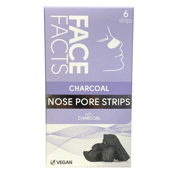 Face Facts Charcoal Nose Pore Strips (x6)