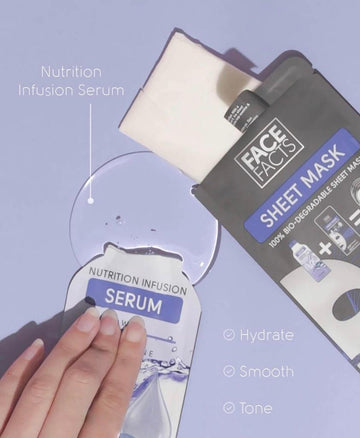 Face Facts Serum Sheet Mask Nutrition Infusion