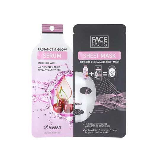 Face Facts Serum Sheet Mask Radiance & Glow