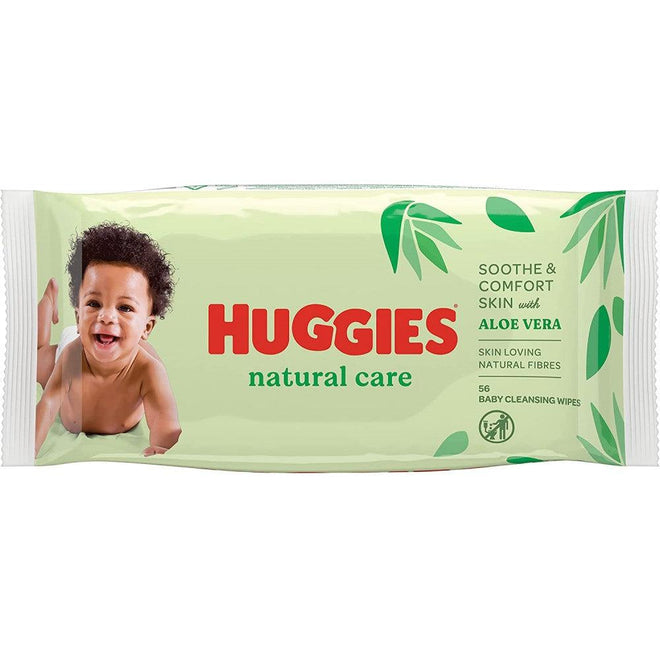 Huggies Wipes Natural Care 56