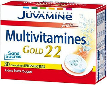 Juvamine Fizz Multivitamines Gold22