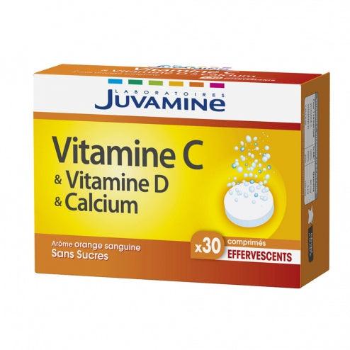 Juvamine Vitamine C & Calcium & Vitamine D